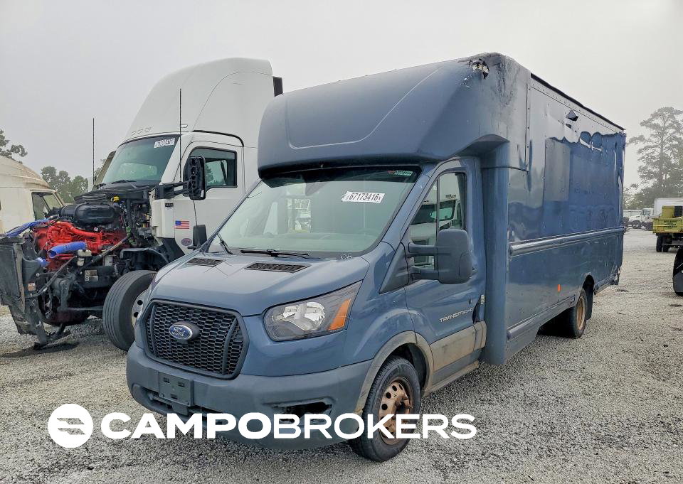 2021 Ford Transit - Delivery Truck, daño Trasero, Copart lote 67173416