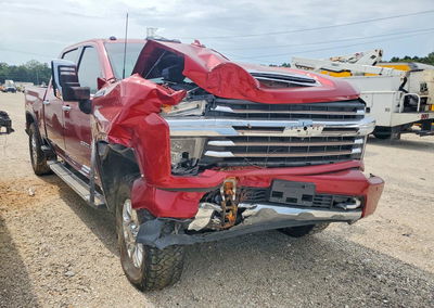 2022 Chevrolet Silverado K3500 High Country, пошкодження: Передня частина, Copart лот 63435596, фото 4 з 6