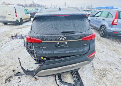 2019 Hyundai Santa Fe Limited, пошкодження: Задня частина, Copart лот 74970215, фото 6 з 15