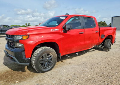 2020 Chevrolet Silverado K1500 Trail Boss Custom, daño Lateral, Copart lote 61342506