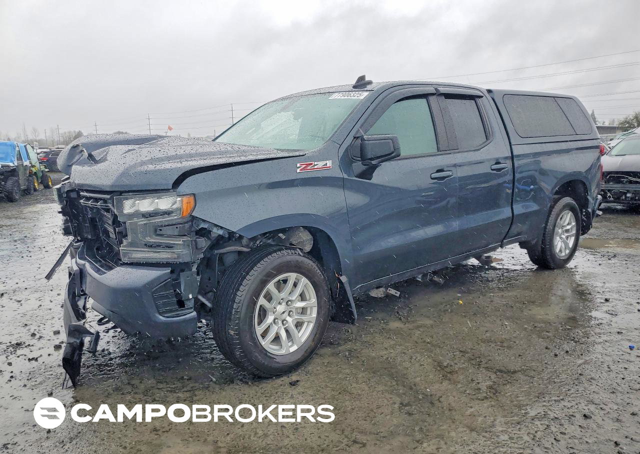 2020 Chevrolet Silverado K1500 Rst, daño Frontal, Copart lote 67036016