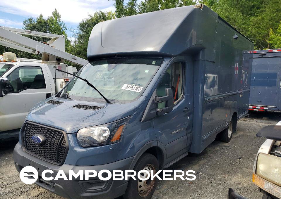 2021 Ford Transit Delivery Truck, uszkodzenie: Rozszabrowany, Copart lot 62263676