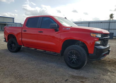 2020 Chevrolet Silverado K1500 Trail Boss Custom, Side damage, Copart lot 61342506, photo 4 of 14