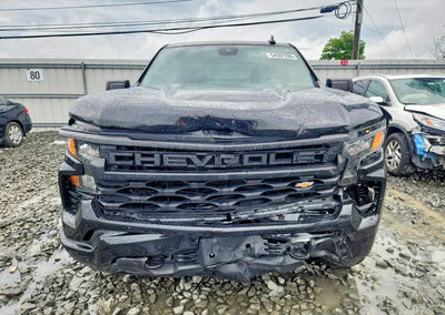 2024 Chevrolet Silverado K1500 Custom, Front End damage, Copart lot 54597236, photo 5 of 6