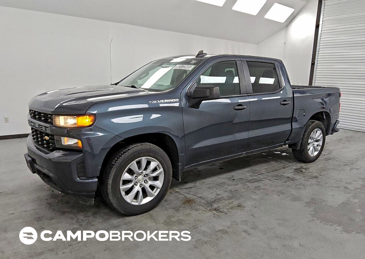 2019 Chevrolet Silverado C1500 Custom, daño Mecánico, Copart lote 93172665