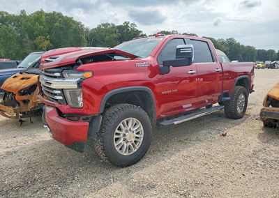 2022 Chevrolet Silverado K3500 High Country, пошкодження: Передня частина, Copart лот 63435596