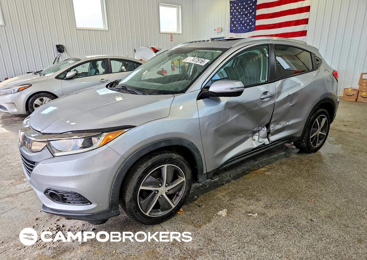 2022 Honda Hr-v Ex, daño Lateral, Copart lote 63847516