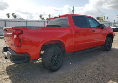 2020 Chevrolet Silverado K1500 Trail Boss Custom, Side damage, Copart lot 61342506, photo 3 of 14
