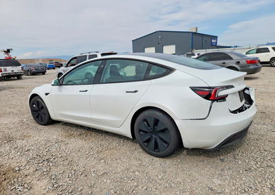 2025 Tesla Model 3, uszkodzenie: Tył, Copart lot 63002626, zdjęcie 2 z 6
