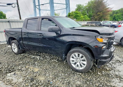 2024 Chevrolet Silverado K1500 Custom, Front End damage, Copart lot 54597236, photo 4 of 6