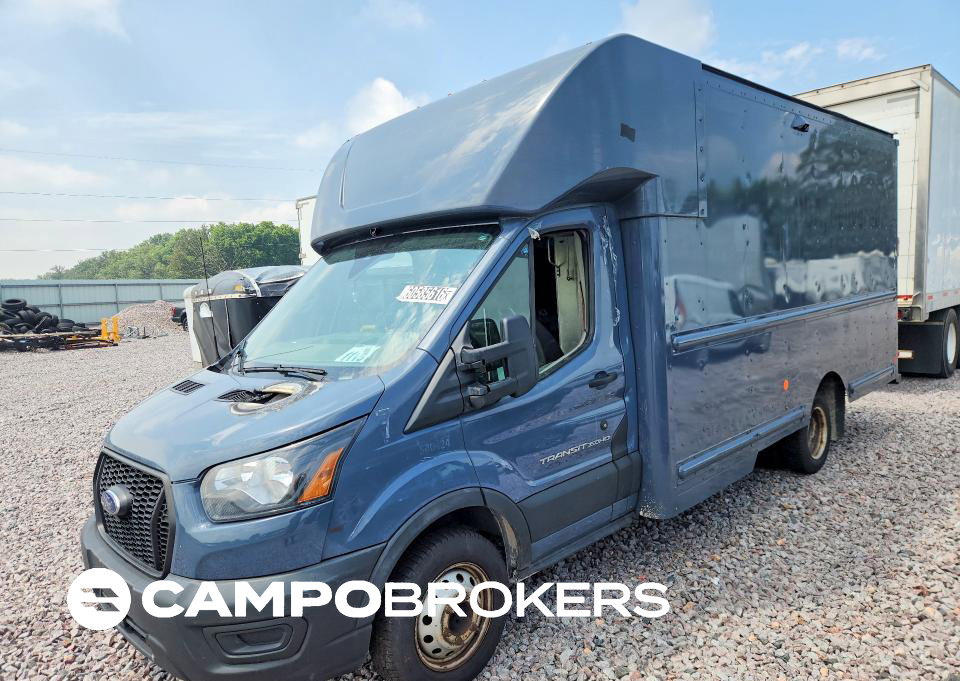 2021 Ford Transit T-350 Hd, uszkodzenie: Burn - Engine, Copart lot 60585616