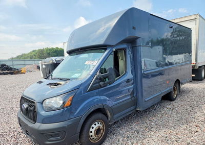 2021 Ford Transit T-350 Hd, uszkodzenie: Burn - Engine, Copart lot 60585616