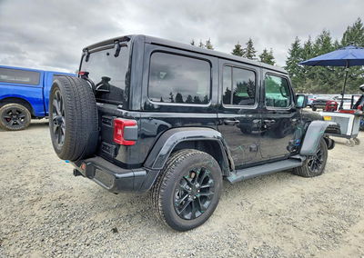 2021 Jeep Wrangler Unlimited Sahara 4xe, daño Frontal, Copart lote 67126706, foto 3 de 13