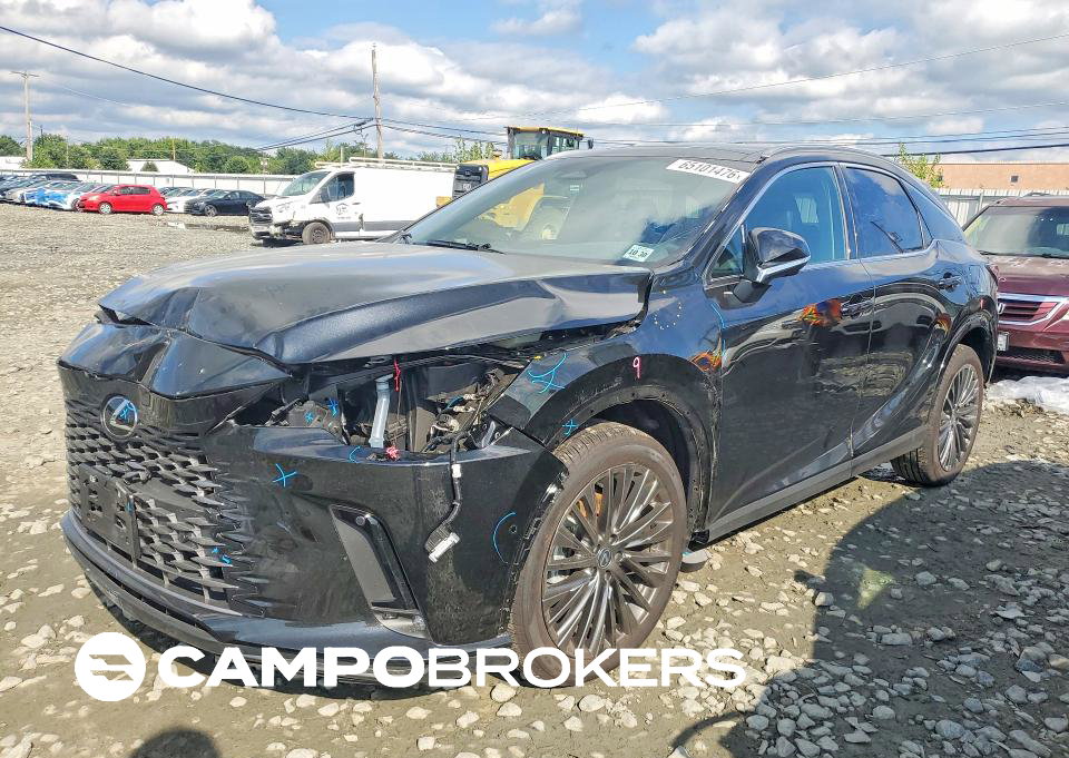 2025 Lexus Rx 350h Luxury, uszkodzenie: Tył, Copart lot 65101476