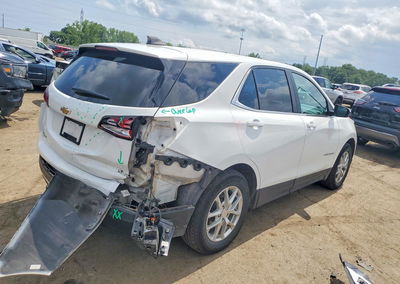 2022 Chevrolet Equinox Lt, uszkodzenie: Tył, Copart lot 60684016, zdjęcie 3 z 13