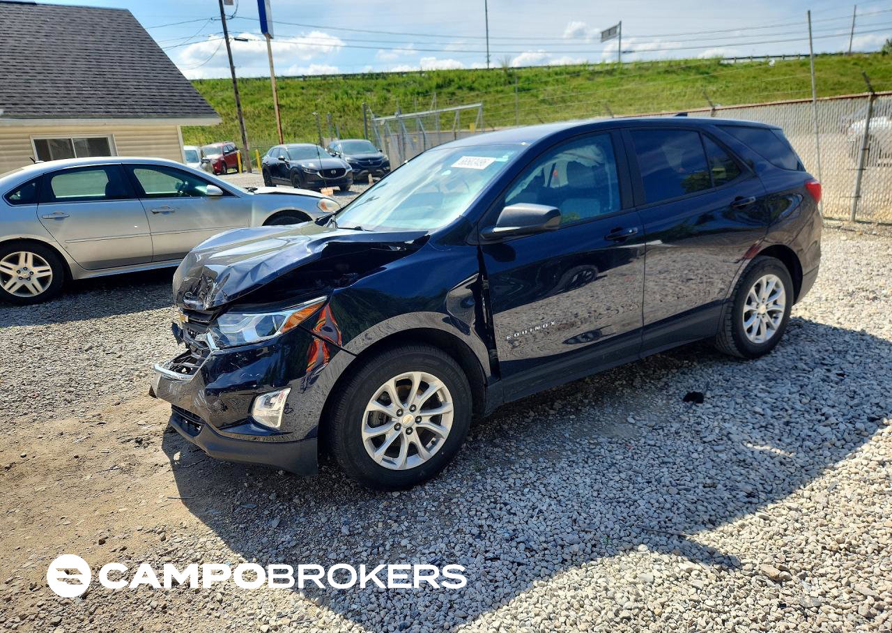 2021 Chevrolet Equinox Ls, пошкодження: Передня частина, Copart лот 66503496