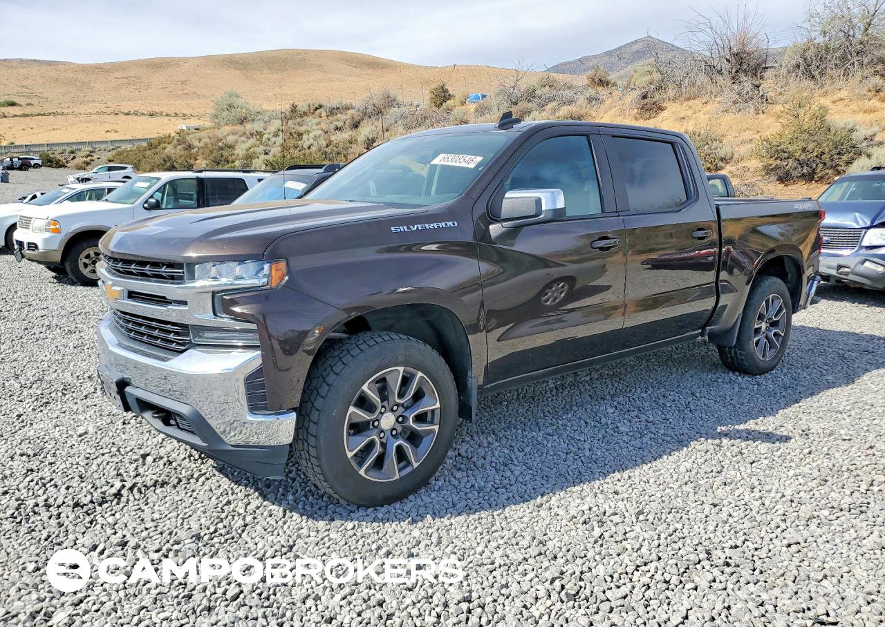 2019 Chevrolet Silverado K1500 Lt, uszkodzenie: Drobne wgniecenia/zarysowania, Copart lot 66308546