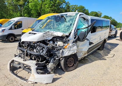 2020 Ford Transit T-350, Front End damage, Copart lot 49446886