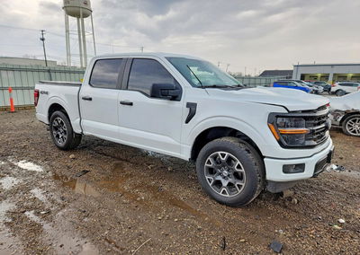 2024 Ford F150 Stx, daño Granizo, Copart lote 48297586, foto 4 de 6
