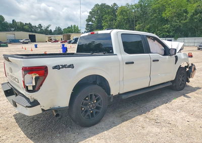 2025 Ford F150 Stx, daño Frontal, Copart lote 63670566, foto 3 de 6