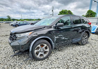 2019 Honda Cr-v Ex, daño Frontal, Copart lote 63281876