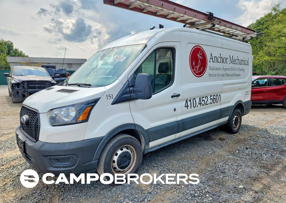 2021 Ford Transit T-250, daño Mecánico, Copart lote 66799766