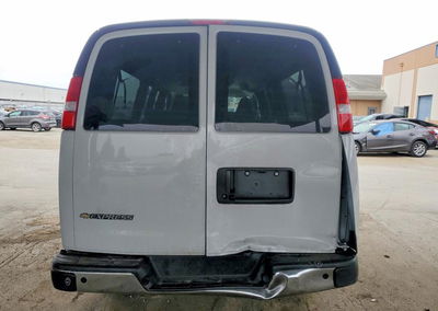 2025 Chevrolet Express G3500 Lt, daño Trasero, Copart lote 63758366, foto 6 de 6