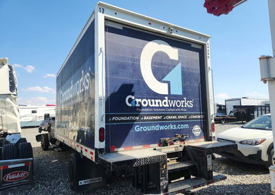 2020 Gm Gm515 Box Truck, daño Frontal, Copart lote 60659576, foto 6 de 6