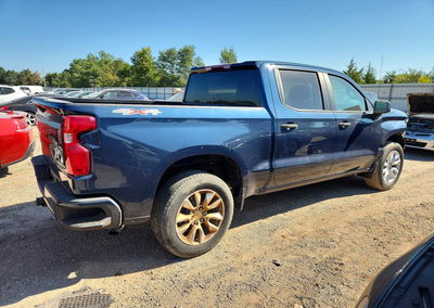 2021 Chevrolet Silverado K1500 Custom, daño Frontal, Copart lote 66712686, foto 3 de 6