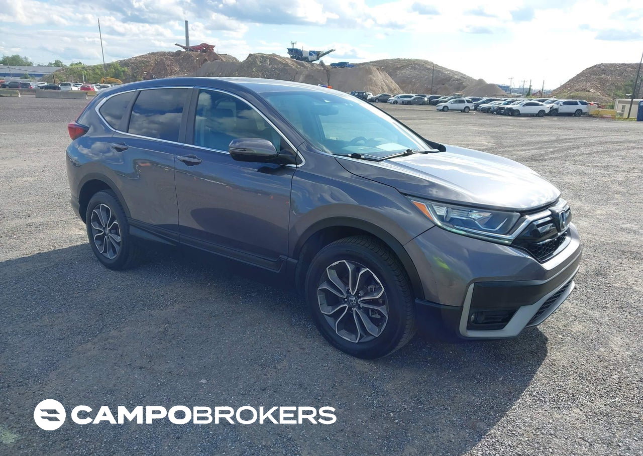 2022 Honda Cr-v Awd Ex-l, uszkodzenie: Lewy bok, Iaai lot 45974520