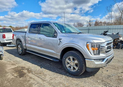 2021 Ford F150 Supercrew, daño Lateral, Copart lote 46923236, foto 4 de 6