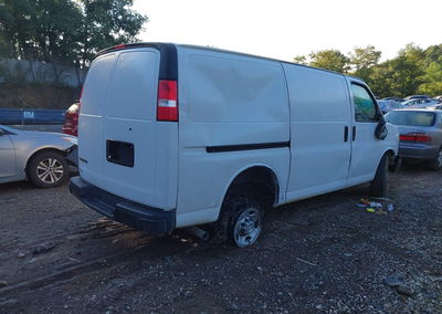 2021 Chevrolet Express Cargo Rwd 2500 Regular Wheelbase Wt, daño Frontal, Iaai lote 45854943, foto 4 de 6