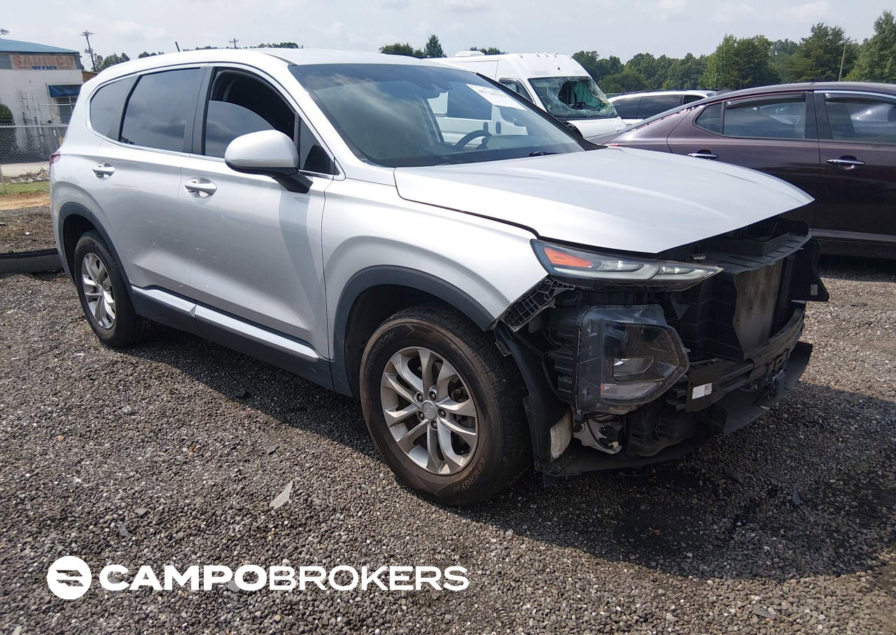 2019 Hyundai Santa Fe Se, uszkodzenie: Przód, Iaai lot 45728329