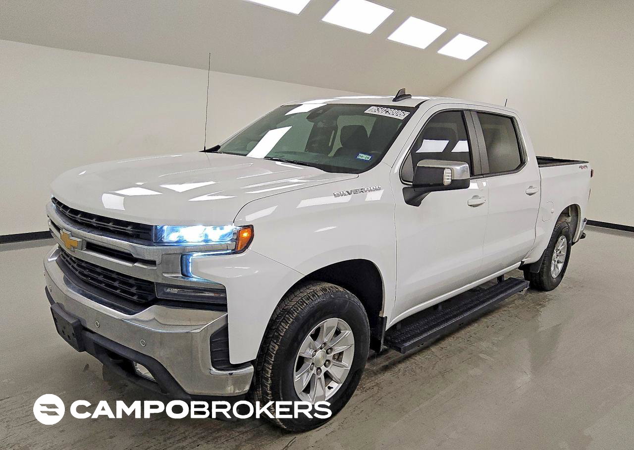 2019 Chevrolet Silverado K1500 Lt, daño Abolladuras/rayones menores, Copart lote 65029806