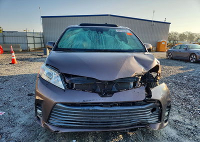 2020 Toyota Sienna Xle Premium 8-passenger, daño Frontal, Copart lote 66789206, foto 5 de 6