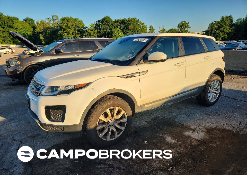 2019 Land Rover Range Rover Evoque Se, daño Abolladuras/rayones menores, Copart lote 65528296