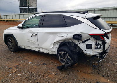 2022 Hyundai Tucson Limited, daño Lateral, Copart lote 62298266, foto 2 de 15