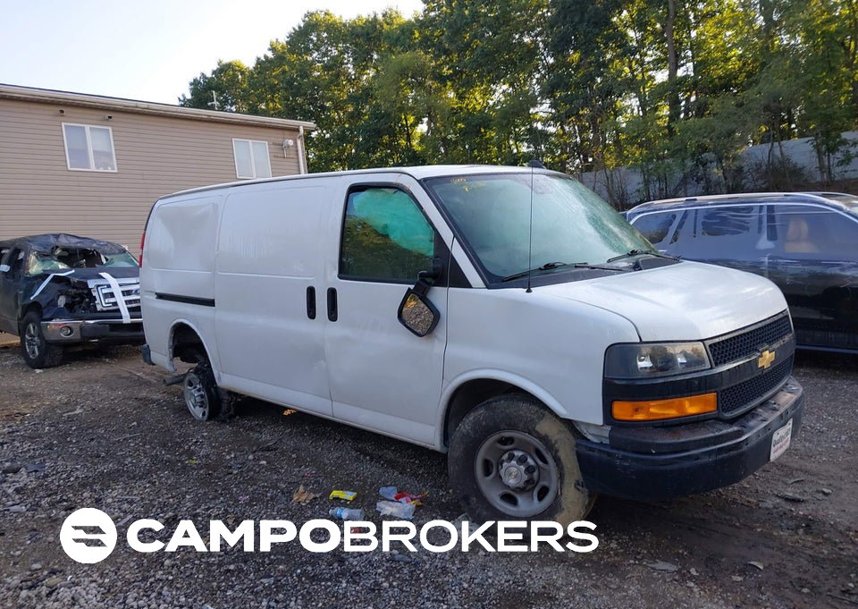 2021 Chevrolet Express Cargo Rwd 2500 Regular Wheelbase Wt, daño Frontal, Iaai lote 45854943