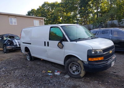 2021 Chevrolet Express Cargo Rwd 2500 Regular Wheelbase Wt, daño Frontal, Iaai lote 45854943