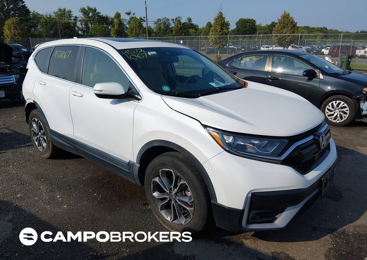 2020 Honda Cr-v Awd Ex-l, Rear damage, Iaai lot 45721067