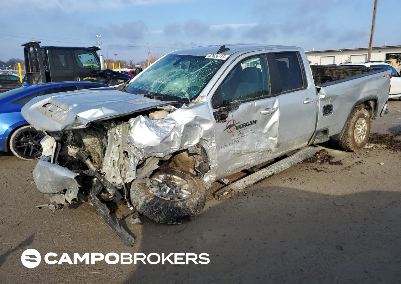 2022 Chevrolet Silverado K2500 Heavy Duty Lt, uszkodzenie: Przód, Copart lot 47026715