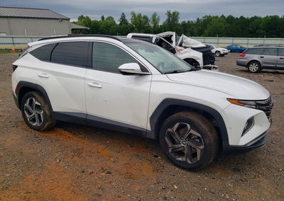 2022 Hyundai Tucson Limited, daño Lateral, Copart lote 62298266, foto 4 de 15