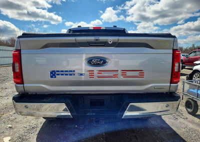 2021 Ford F150 Supercrew, daño Lateral, Copart lote 46923236, foto 6 de 6
