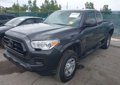 2023 Toyota Tacoma Sr, Left Rear damage, Iaai lot 45837992, photo 2 of 6