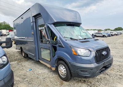 2021 Ford Transit T-350 Hd Delivery Truck, uszkodzenie: Drobne wgniecenia/zarysowania, Copart lot 65500286, zdjęcie 4 z 6