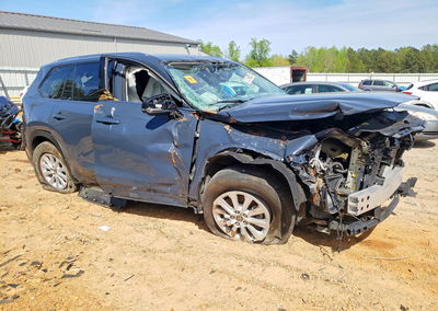 2024 Toyota Grand Highlander Xle, пошкодження: Передня частина, Copart лот 48625146, фото 4 з 6