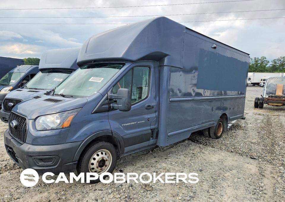 2021 Ford Transit T-350 Hd Delivery Truck, uszkodzenie: Drobne wgniecenia/zarysowania, Copart lot 65500286