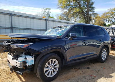 2024 Toyota Grand Highlander Xle, пошкодження: Передня частина, Copart лот 48625146