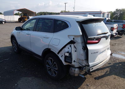2020 Honda Cr-v Awd Ex-l, Rear damage, Iaai lot 45721067, photo 3 of 16