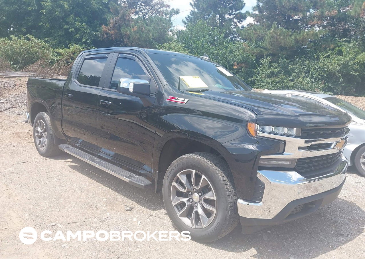 2019 Chevrolet Silverado 1500 Lt, пошкодження: Лівий бік, Iaai лот 45808135